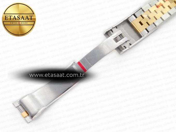 DateJust 41 126333 Clean Best Edition YG Gold Dial Stick Markers on Jubilee Bracelet VR3235 - Görsel 30