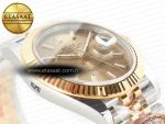 DateJust 41 126333 Clean Best Edition YG Gold Dial Stick Markers on Jubilee Bracelet VR3235 - Görsel 7