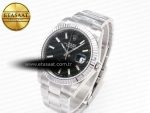 DateJust 41 126334 904L SS VSF 1:1 Best Edition Black Dial on Oyster Bracelet VS3235