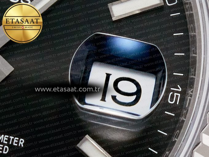 DateJust 41 126334 904L SS VSF 1:1 Best Edition Black Dial on Oyster Bracelet VS3235 - Görsel 12