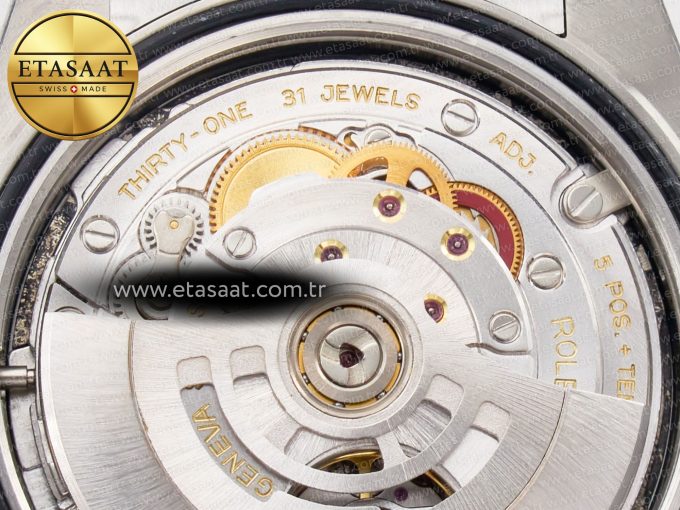DateJust 41 126334 904L SS VSF 1:1 Best Edition Black Dial on Oyster Bracelet VS3235 - Görsel 21