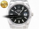 DateJust 41 126334 904L SS VSF 1:1 Best Edition Black Dial on Oyster Bracelet VS3235 - Görsel 4