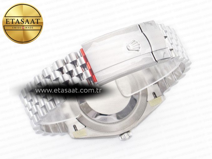 DateJust 41 126334 904L SS VSF 1:1 Best Edition Blue Dial on Jubilee Bracelet VS3235 - Görsel 16