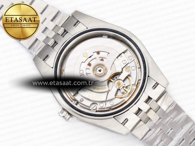 DateJust 41 126334 904L SS VSF 1:1 Best Edition Blue Dial on Jubilee Bracelet VS3235 - Görsel 19