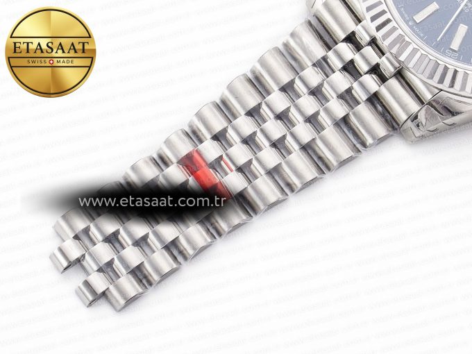 DateJust 41 126334 904L SS VSF 1:1 Best Edition Blue Dial on Jubilee Bracelet VS3235 - Görsel 26