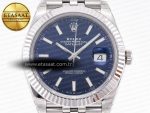 DateJust 41 126334 904L SS VSF 1:1 Best Edition Blue Dial on Jubilee Bracelet VS3235 - Görsel 4