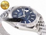 DateJust 41 126334 904L SS VSF 1:1 Best Edition Blue Dial on Jubilee Bracelet VS3235 - Görsel 7