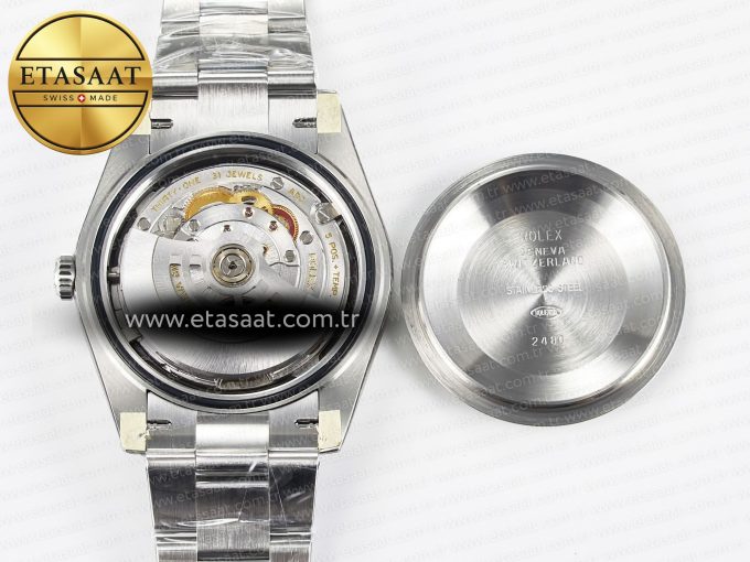 DateJust 41 126334 904L SS VSF 1:1 Best Edition Gray Dial on Oyster Bracelet VS3235 - Görsel 18