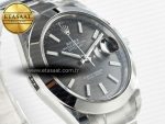 DateJust 41 126334 904L SS VSF 1:1 Best Edition Gray Dial on Oyster Bracelet VS3235 - Görsel 5
