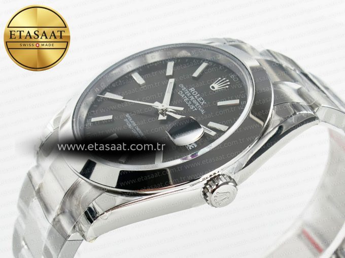 DateJust 41 126334 904L SS VSF 1:1 Best Edition Gray Dial on Oyster Bracelet VS3235 - Görsel 6