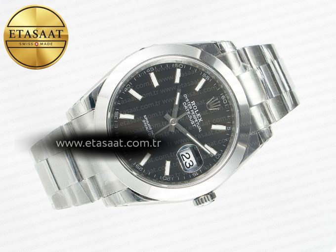 DateJust 41 126334 904L SS VSF 1:1 Best Edition Gray Dial on Oyster Bracelet VS3235 - Görsel 8