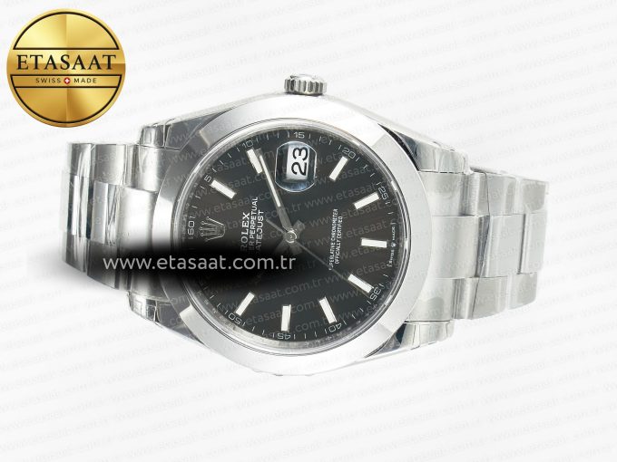 DateJust 41 126334 904L SS VSF 1:1 Best Edition Gray Dial on Oyster Bracelet VS3235 - Görsel 9