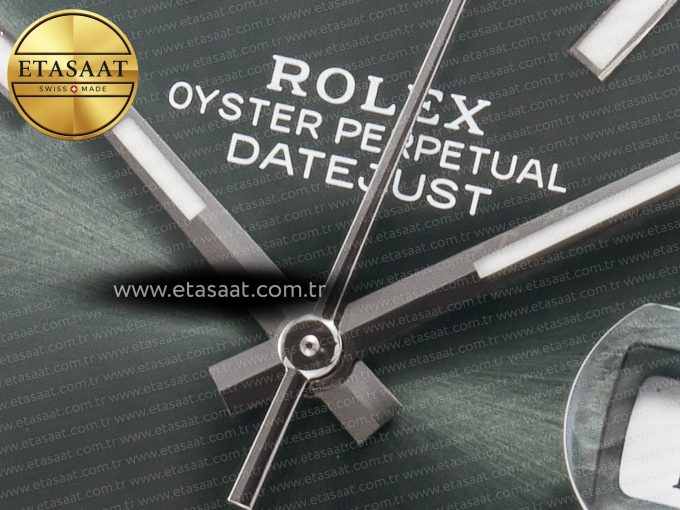 DateJust 41 126334 Clean 1:1 Best Edition 904 L Steel Mint Green Dial on Jubilee Bracelet VR 3235 - Görsel 10