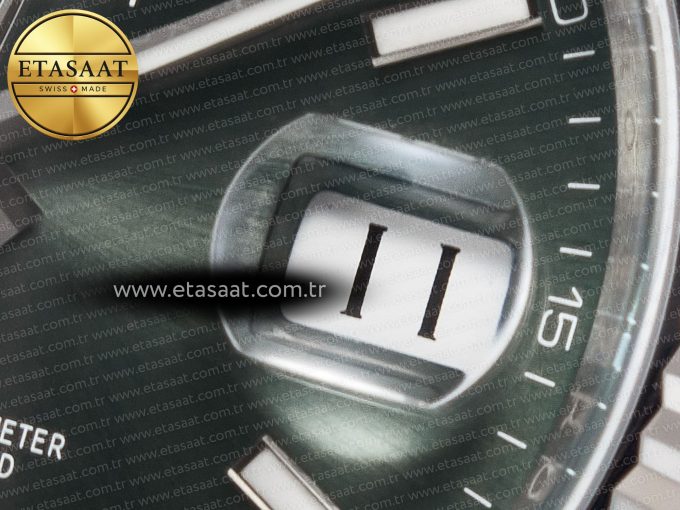 DateJust 41 126334 Clean 1:1 Best Edition 904 L Steel Mint Green Dial on Jubilee Bracelet VR 3235 - Görsel 12