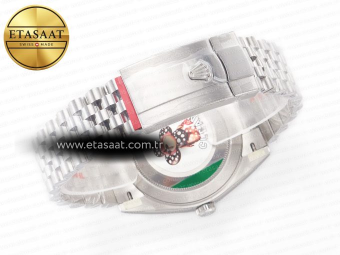 DateJust 41 126334 Clean 1:1 Best Edition 904 L Steel Mint Green Dial on Jubilee Bracelet VR 3235 - Görsel 16