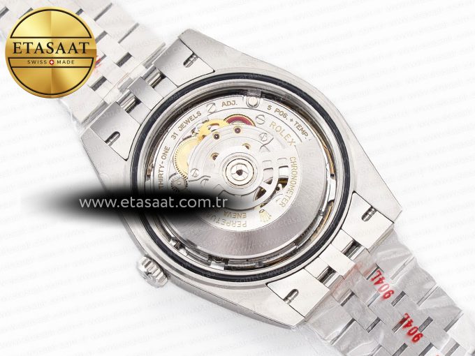 DateJust 41 126334 Clean 1:1 Best Edition 904 L Steel Mint Green Dial on Jubilee Bracelet VR 3235 - Görsel 19