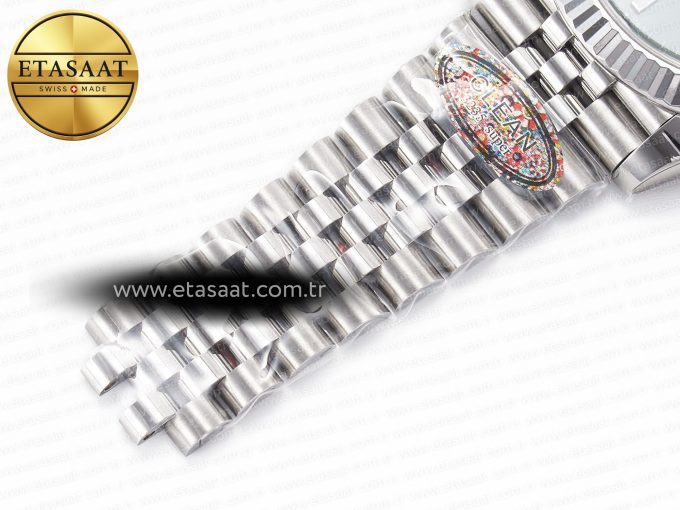 DateJust 41 126334 Clean 1:1 Best Edition 904 L Steel Mint Green Dial on Jubilee Bracelet VR 3235 - Görsel 26
