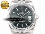 DateJust 41 126334 Clean 1:1 Best Edition 904 L Steel Mint Green Dial on Jubilee Bracelet VR 3235 - Görsel 4