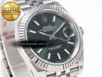 DateJust 41 126334 Clean 1:1 Best Edition 904 L Steel Mint Green Dial on Jubilee Bracelet VR 3235 - Görsel 5