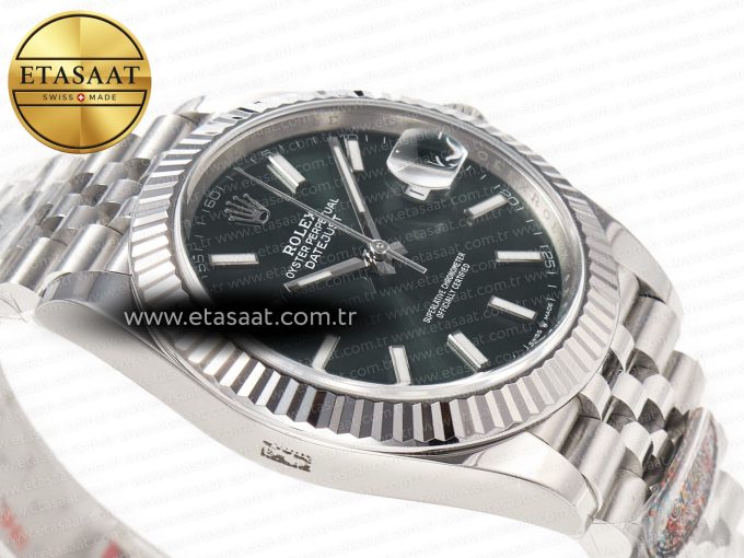 DateJust 41 126334 Clean 1:1 Best Edition 904 L Steel Mint Green Dial on Jubilee Bracelet VR 3235 - Görsel 7