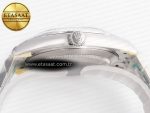 DateJust 41 126334 Fluted Bezel ARF 1:1 Best Edition 904L Steel Silver Stick Dial on Jubilee Bracelet VR3235 - Görsel 15