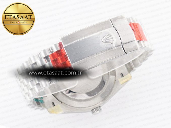 DateJust 41 126334 Fluted Bezel ARF 1:1 Best Edition 904L Steel Silver Stick Dial on Jubilee Bracelet VR3235 - Görsel 16