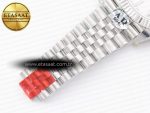 DateJust 41 126334 Fluted Bezel ARF 1:1 Best Edition 904L Steel Silver Stick Dial on Jubilee Bracelet VR3235 - Görsel 26