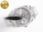 DateJust 41 126334 Fluted Bezel ARF 1:1 Best Edition 904L Steel Silver Stick Dial on Jubilee Bracelet VR3235 - Görsel 8