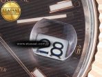DateJust 41mm 126331 904L SS/RG Clean 1:1 Best Edition Brown Dial on Jubilee Bracelet VR3235 - Görsel 11