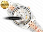 DateJust 41mm 126331 904L SS/RG Clean 1:1 Best Edition Brown Dial on Jubilee Bracelet VR3235 - Görsel 19