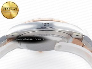 DateJust 41mm 126331 904L SS/RG Clean 1:1 Best Edition Brown Dial on Oyster Bracelet VR3235 - Görsel 14