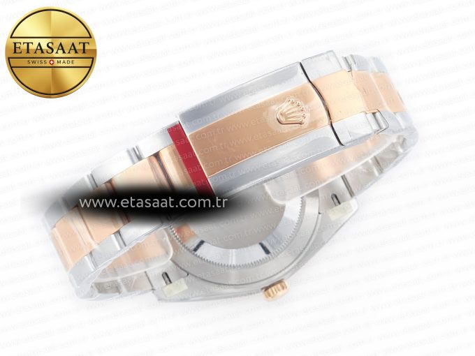 DateJust 41mm 126331 904L SS/RG Clean 1:1 Best Edition Brown Dial on Oyster Bracelet VR3235 - Görsel 16