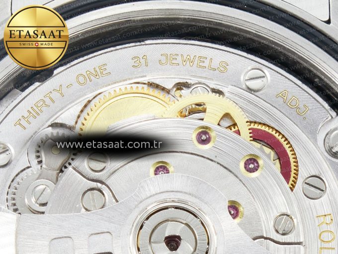 DateJust 41mm 126331 904L SS/RG Clean 1:1 Best Edition Brown Dial on Oyster Bracelet VR3235 - Görsel 23