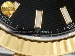 DateJust 41mm 126333 Clean Best Edition Black Stick Dial on Jubilee Bracelet VR3235 - Görsel 13