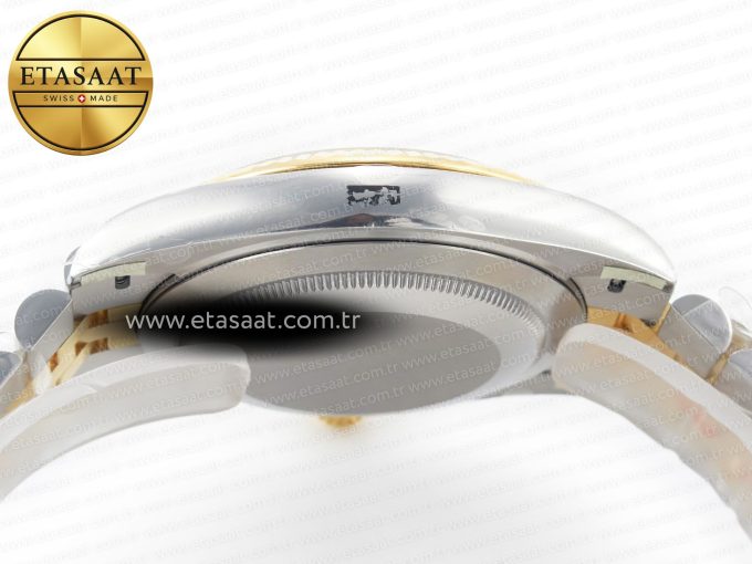 DateJust 41mm 126333 Clean Best Edition Black Stick Dial on Jubilee Bracelet VR3235 - Görsel 14