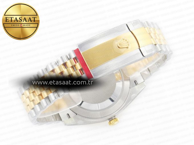 DateJust 41mm 126333 Clean Best Edition Black Stick Dial on Jubilee Bracelet VR3235 - Görsel 16