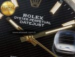DateJust 41mm 126333 Clean Best Edition Black Stick Dial on Oyster Bracelet VR3235 - Görsel 10