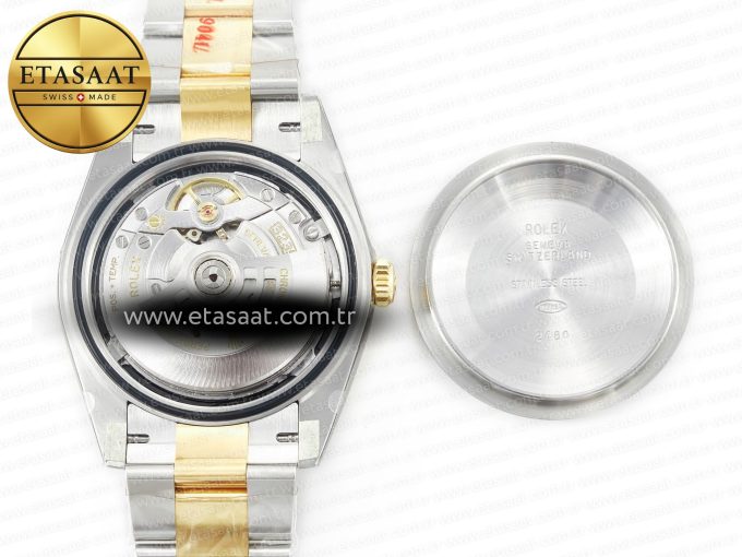 DateJust 41mm 126333 Clean Best Edition Black Stick Dial on Oyster Bracelet VR3235 - Görsel 18