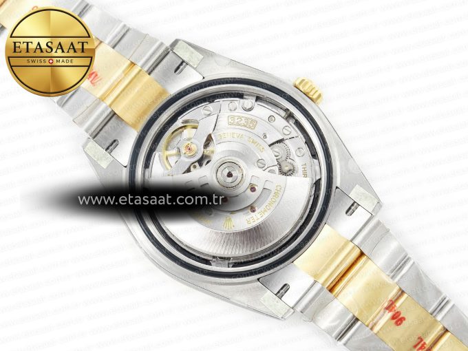 DateJust 41mm 126333 Clean Best Edition Black Stick Dial on Oyster Bracelet VR3235 - Görsel 19