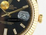 Rolex Day Date 228238 Steel Black Crystal Diamonds VR3255 - Görsel 12