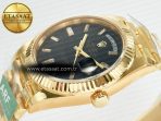 Rolex Day Date 228238 Steel Black Crystal Diamonds VR3255 - Görsel 6