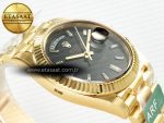 Rolex Day Date 228238 Steel Black Crystal Diamonds VR3255 - Görsel 7