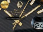 Day Date 40 228238 ARF 904L Steel Black Stick Dial on President Bracelet VR3255 - Görsel 11