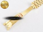 Day Date 40 228238 ARF 904L Steel Gold Stick Dial on President Bracelet VR3255 - Görsel 28