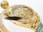 Day Date 40 228238 ARF 904L Steel Gold Stick Dial on President Bracelet VR3255 - Görsel 7