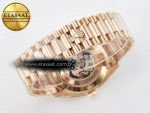 Day Date 40 RG 228235 ARF 1:1 Best Edition Black Roman Dial on President Bracelet VR3255 - Görsel 16