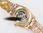 Day Date 40 RG 228235 ARF 1:1 Best Edition Black Roman Dial on President Bracelet VR3255 - Görsel 17