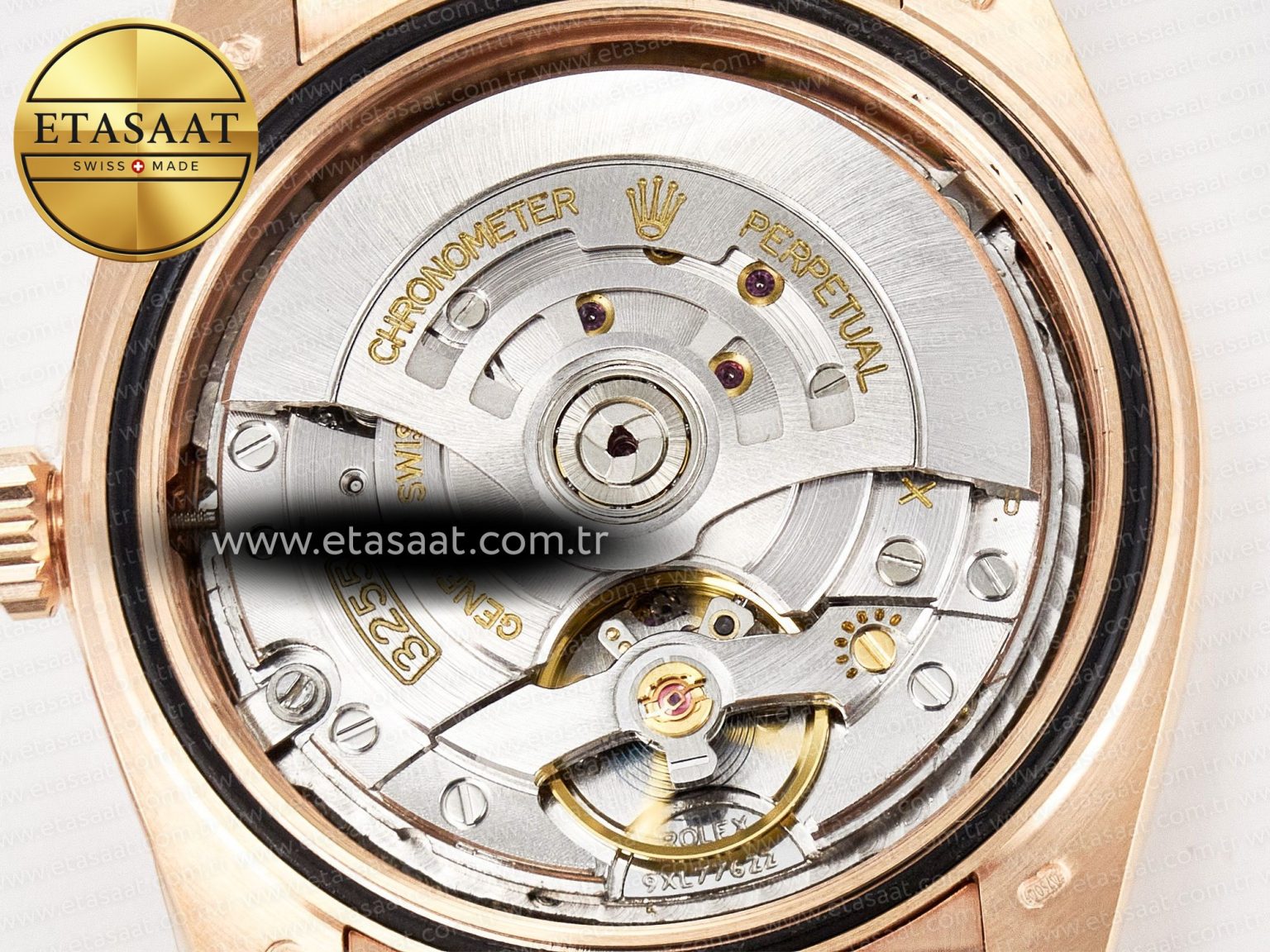 Day Date 40 RG 228235 ARF 1:1 Best Edition Black Roman Dial on President Bracelet VR3255 - Görsel 20