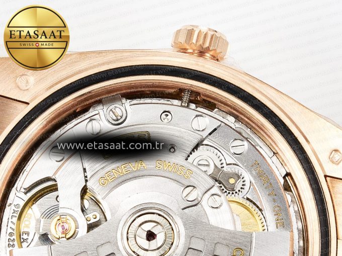 Day Date 40 RG 228235 ARF 1:1 Best Edition Black Roman Dial on President Bracelet VR3255 - Görsel 23