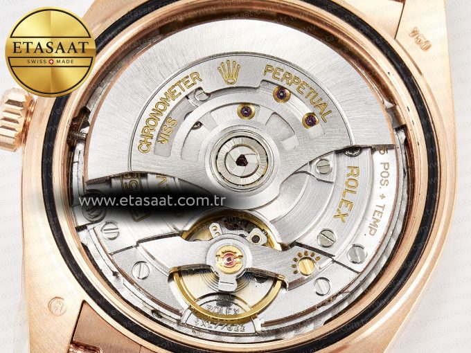 Day Date 40 RG 228235 ARF 1:1 Best Edition Black Roman Dial on President Bracelet VR3255 - Görsel 24